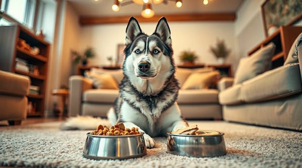 Choisir les meilleures croquettes pour votre husky : guide essentiel