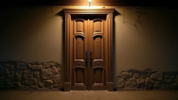 Renforcez l'isolation d'une vieille porte en bois facilement