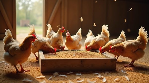 Vers de farine pour les poules : l'alimentation nouvelle ère